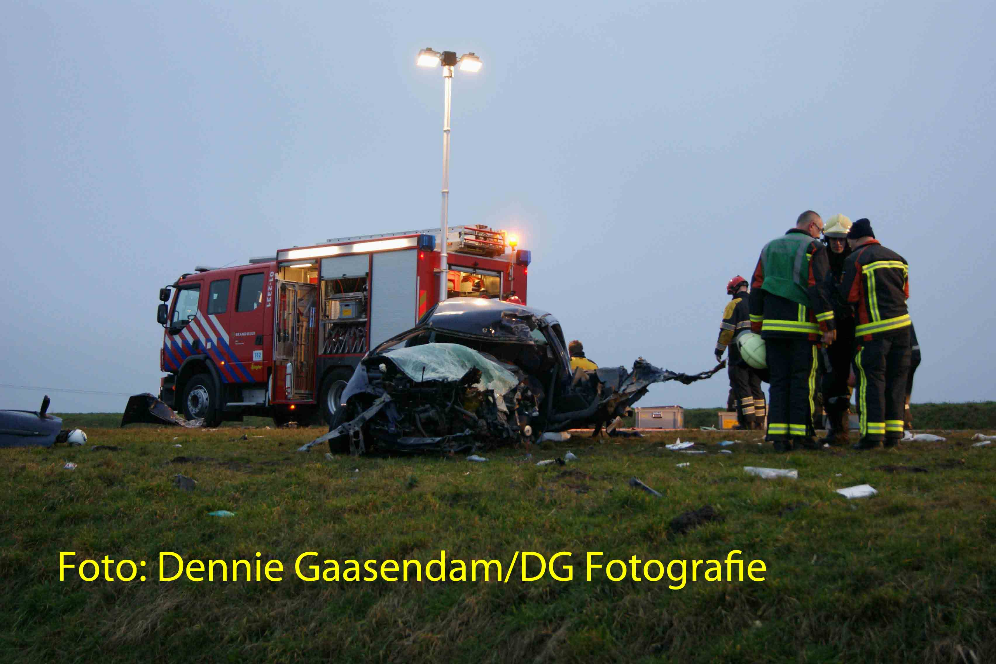 Ernstig ongeval N33 Muntendam