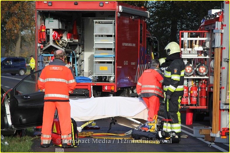 Dodelijk ongeval N381 Oosterwolde 17-BorderMaker
