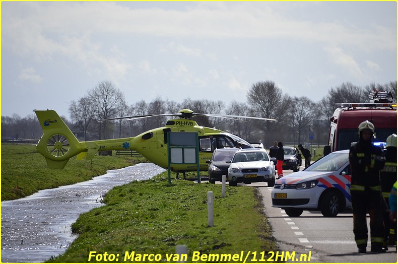 Ongeval Zijdeweg N475 Ouderkerk ad IJssel (2)-BorderMaker