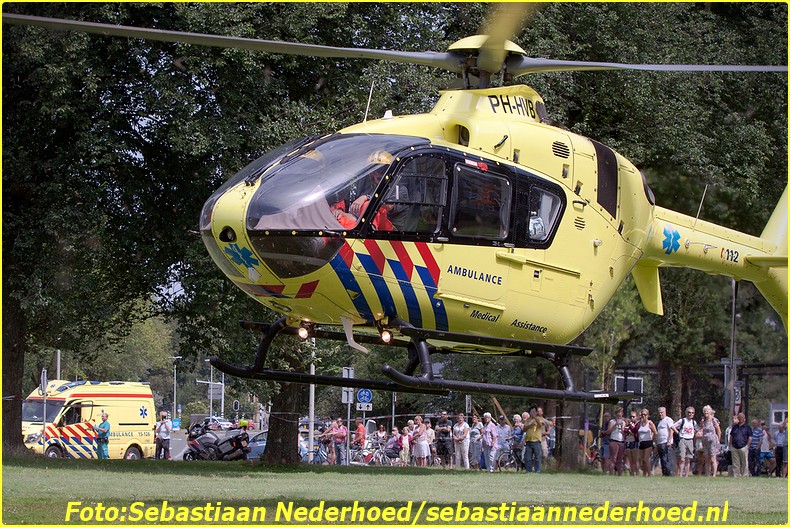 Traumaheli 20160724 Segbroeklaan 's Gravenhage - SN - 005-BorderMaker