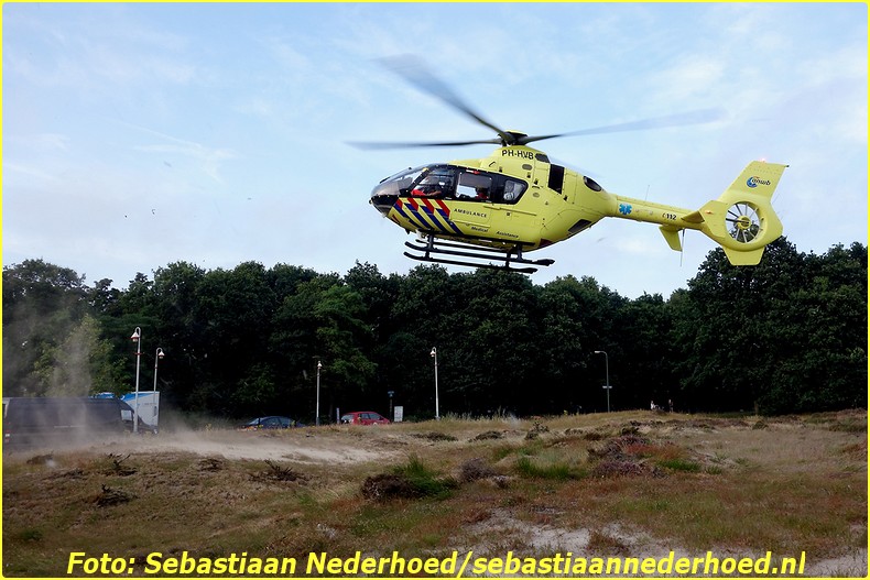 Traumaheli inzet 's Gravenhage 20160721 Daal en Bergselaan - SN - 002-BorderMaker