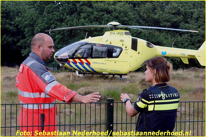 Traumaheli inzet 's Gravenhage 20160721 Daal en Bergselaan - SN - 004-BorderMaker