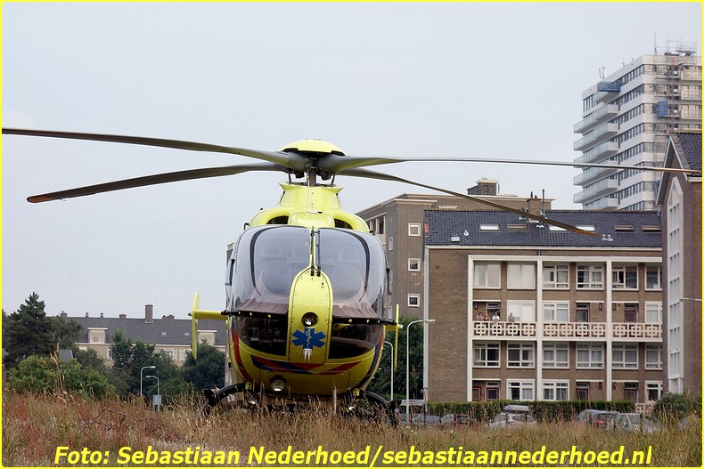 Traumaheli inzet 's Gravenhage 20160721 Daal en Bergselaan - SN - 011-BorderMaker