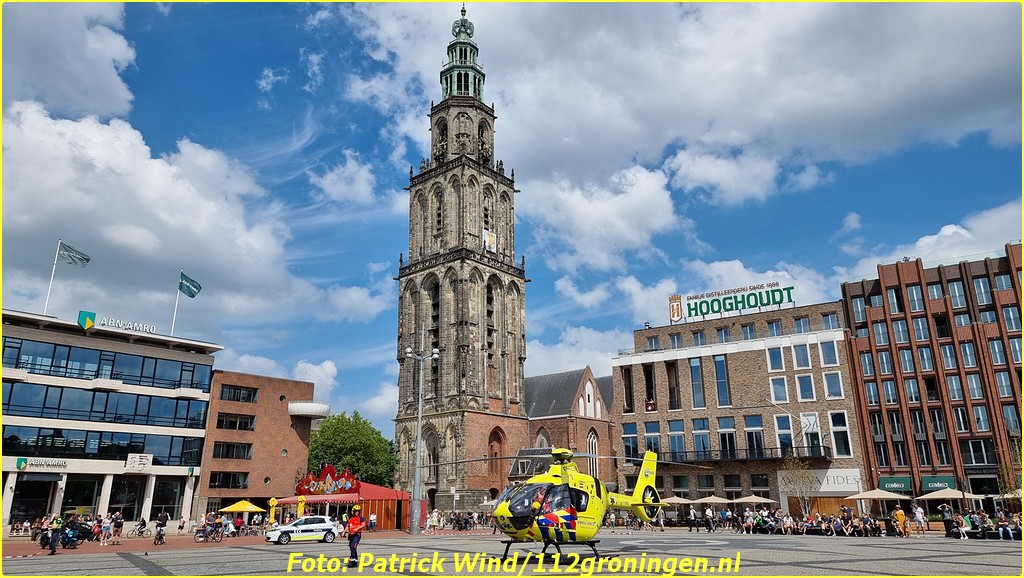 20220730 141647 BorderMaker - Gewonde na ernstig steekincident binnenstad Groningen