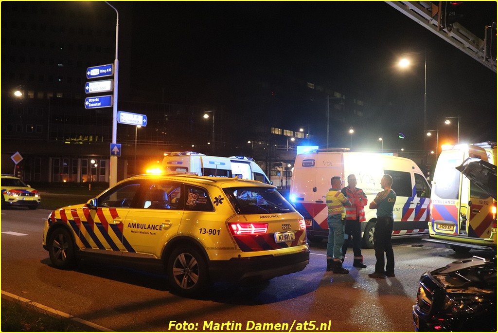 IMG 2361 BorderMaker - Dode en twee gewonden bij kop-staartbotsing Amsterdam Westpoort