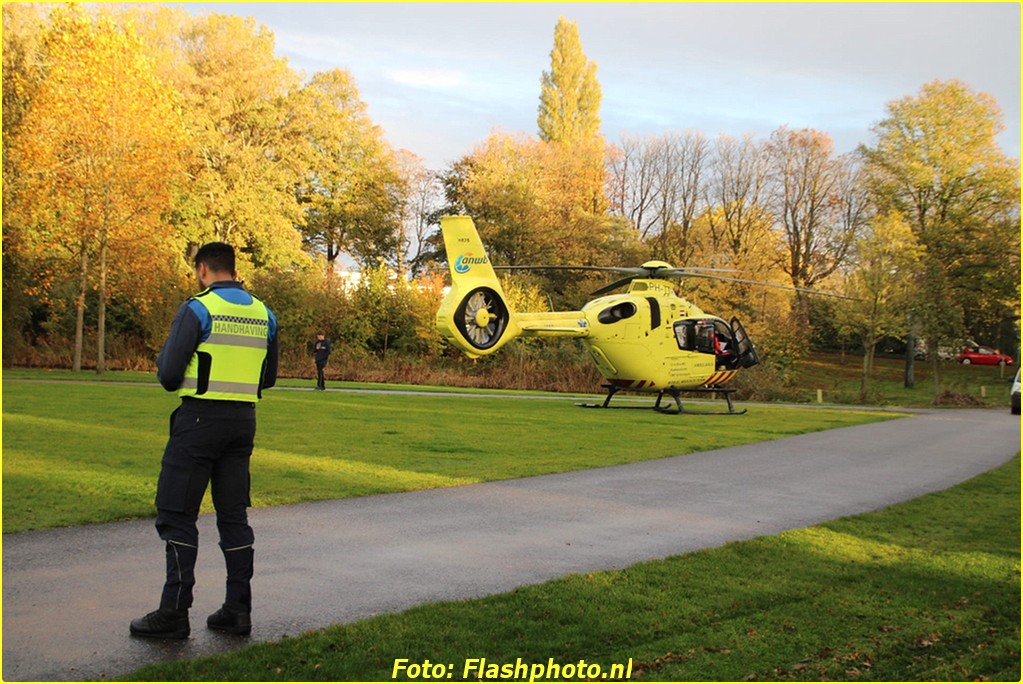 foto2 BorderMaker 1 - Landen voor traumahelikopter in centrum Vlaardingen blijft lastig